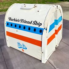 Vintage Barbie Friend Ship Airplane Case 1970s Mattel #8639 United Airlines