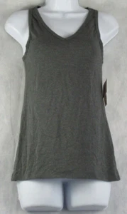 Alfani Women's Ultra Soft Modal Lounge Tank Top, Charcoal Heather Gray, Large - Picture 1 of 2