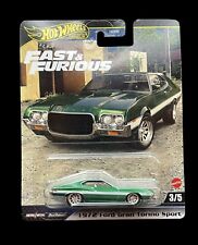 Hot Wheels Premium Fast and Furious Fenix's 1972 FORD Gran Torino Sport