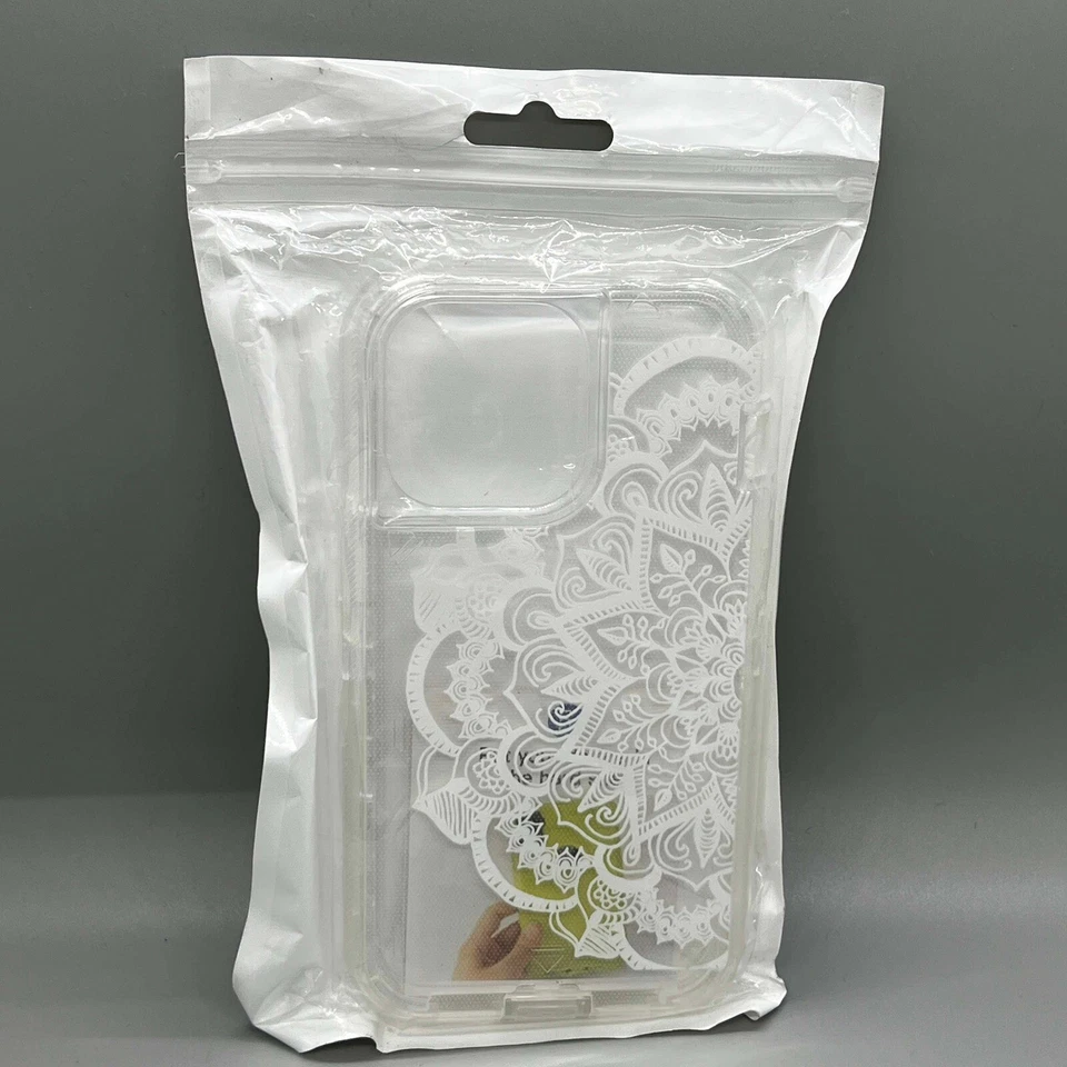  iPhone 13 Pro Max Mandala Case, Anti-Scratch Clear Case - Phone Accessories - Image 1 of 4