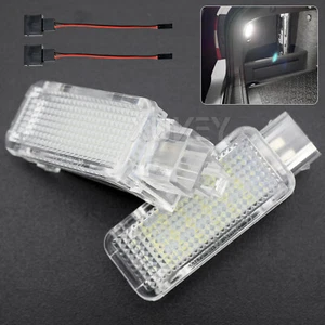 2x LEDKofferraumbeleuchtung Fußraum Innen weiß Lampe 4B0947415 für VW Golf Audi - Picture 1 of 7