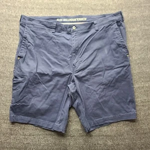 Duluth Trading Shorts Mens 42 Flex Ballroom Khakis Relaxed Fit Cargo 11" Inseam - Picture 1 of 13