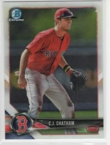 C.J. Chatham 2018 Topps Bowman Chrome Prospect #BCP117 Boston Red Sox - Picture 1 of 1