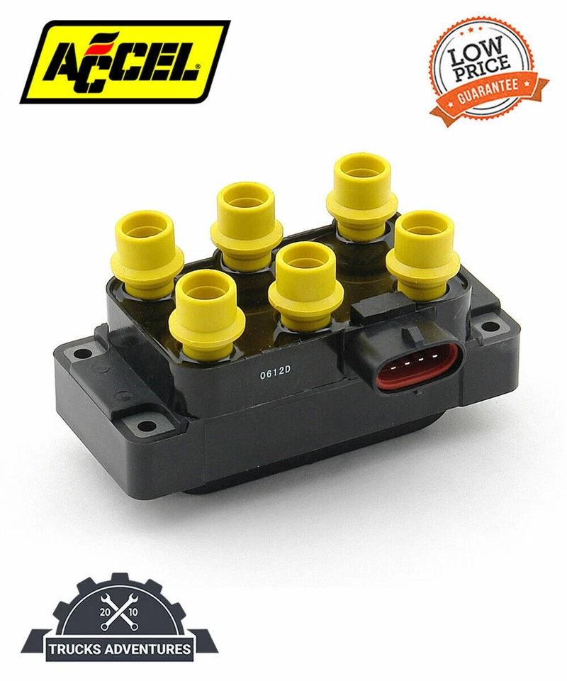 Bobina de encendido ACCEL 140035 SuperCoil | Auto Pieza de alta calidad, ajuste universal para Foto 1 de 4