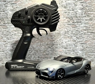 Kyosho MINI-Z AWD 4WD Drift Readyset  Toyota GR Supra LED Licht + Bremslicht - Bild 1 von 4