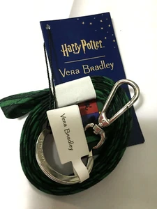 Harry Potter Slytherin Casa Hogwarts Vera Bradley Cordón Llavero Clip de Identificación Verde - Imagen 1 de 12