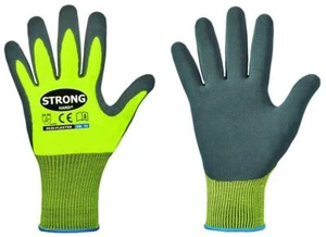 (1 par=2,11€) 12 pares de guantes de trabajo recubiertos de látex STRONG HAND® FLEXTER - Imagen 1 de 3