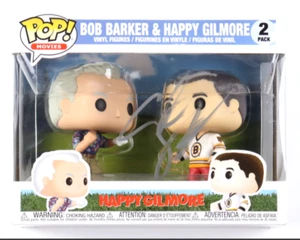 Adam Sandler Signed "Happy Gilmore" Bob Barker & Happy Funko Pop - JSA Authentic - Picture 1 of 4