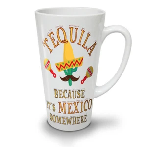 Wellcoda Tequila Mexiko Kaktus Getränk Latte Becher 12/17oz - Bild 1 von 15