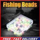 100pcs/Lot 6mm Colorful Beads Fishing Lures Luminous Balls Night Glow Tackles