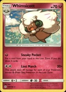 2x (SM12-148) Whimsicott Rare Pokemon Cosmic Eclipse Card # 148 - Picture 1 of 1