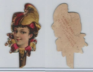 N228 Kinney, Novelties, 1890, Diecut, Jester's wand - Picture 1 of 1
