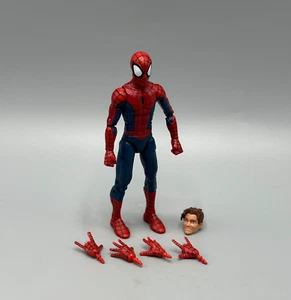 Marvel Legends Spider-Man 6" Action Figure Space Venom BAF Wave Hasbro Complete - Picture 1 of 7