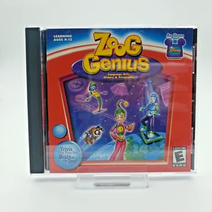 Disney Zoog Genius Math Science Technology PC CD-ROM for Windows Mac Kids - Picture 1 of 8