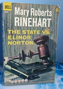 Mary Roberts Rinehart. The State Vs Elinor Norton. Dell Books, Crime 1961 - Picture 1 of 24
