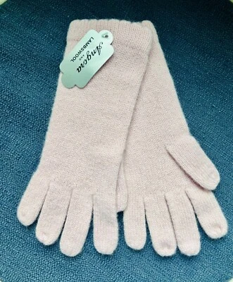 Guantes Tejidos Lana de Cordero Angora Cálidos Suaves Lujosos San Valentín Barbie Rosa Regalo NUEVO Foto 1 de 4