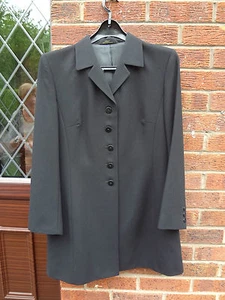 Marks and Spencer Damen Mantel schwarz Gr. 12 in sehr gutem Zustand - Bild 1 von 5