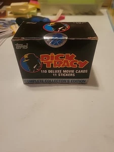 Dick Tracy original de colección 1990 - 110 tarjetas de película + 11 pegatinas - ¡Sello de fábrica! - Imagen 1 de 6