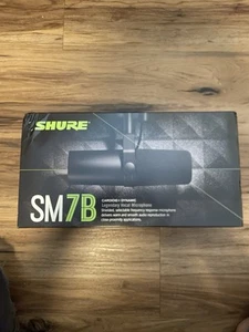 Microphone Shure SM7B Vocal / Diffusion Streaming Cardioïde Dynamique MIC Authentique - Photo 1/4