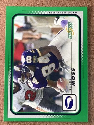 2001 Score Randy Moss #115 Minnesota Vikings  HOF - Image 1 of 2