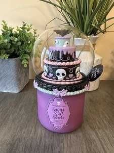 2025 Bath and Body Works Halloween Sugar Spell Sweets 3 Wick Candle Exclusive🧙 - Picture 1 of 4