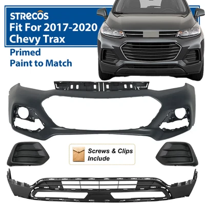 For 2017-2020 Chevrolet Trax Front Bumper Cover Assembly kit Without Fog Lamps Foto 1 de 4
