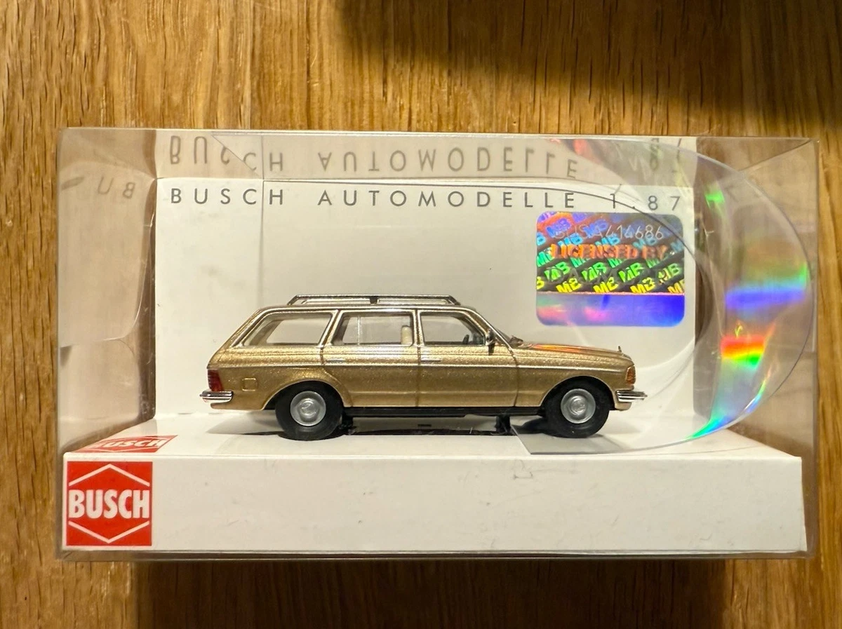 Mercedes W123 280E Limousine Weiß – Schuco Modellauto 1/87 H0 Für Sammler