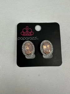 Paparazzi: Have A GLOW At It! - Pink Clip-On Earrings - Picture 1 of 2