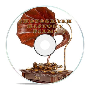 The History of the Phonograph Films, Vinyl Records, Wurlitzer Films on DVD -J42 - Picture 1 of 1
