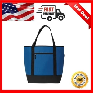 50-Can Thermal insulated Soft Sided Cooler Tote Bag - Blue - Picture 1 of 5