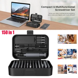 150 in1 Präzisions Schraubendreher Set Computer Reparatur Werkzeug Kit Magnet Bit mit Box - Bild 1 von 12