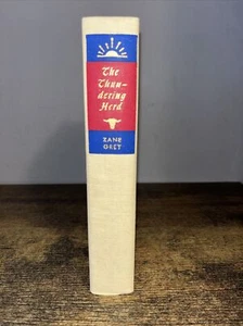 Zane Grey The Thundering Herd Walter J Black Series hardcover Western book - Picture 1 of 3