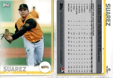 2019 Topps Pro Debut Baseball Card 41 JOSE SUAREZ SALT LAKE BEES