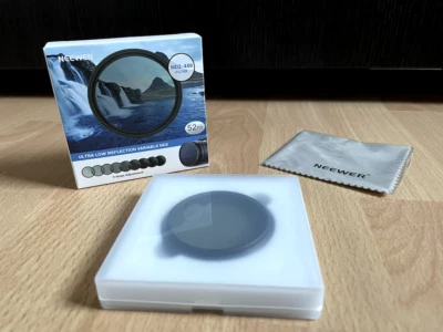 Neewer 52mm MRC Variable ND filter ND2-ND400 - Image 1 of 4