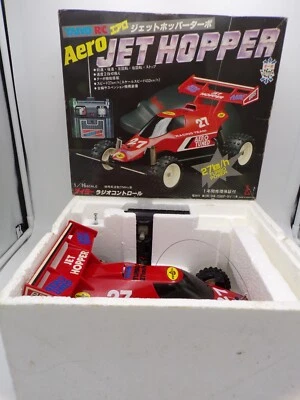 Vintage 80's Taiyo Japan R/C Red Aero Jet Hopper Turbo MIB Tyco - Image 1 of 4