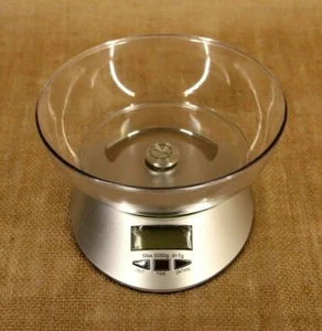 Báscula Electrónica de Alimentos Modelo CR2O32 Real Deal Báscula Digital con Cuenco de Vidrio - Imagen 1 de 2