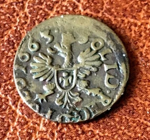 Poland. John II Casimir Vasa. AE Solidus ("boratinka"). 1663. XF - Picture 1 of 2
