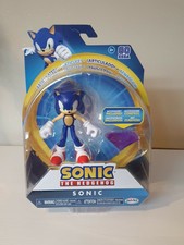NEW Sonic The Hedgehog Figure Articulated SONIC 4" Purple Emerald Jakks Sealed 