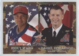 2014 Salem-Keizer Volcanoes Stars and Stripes Patriotic Tribute Ricky Ward MG