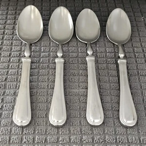 Williams-Sonoma WSF15 Teaspoon Set Of 4 18/10 France Stainless Flatware 7 1/2" - Picture 1 of 10