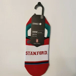 Stance Stanford University Mens Socks Invisible No Show Size Large 9-12 NEW - Picture 1 of 3