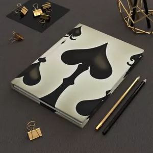 Hardcover Journal Matte_5.75"x8"_150 Pages_Classic Spade(Full Wrap) - Picture 1 of 6