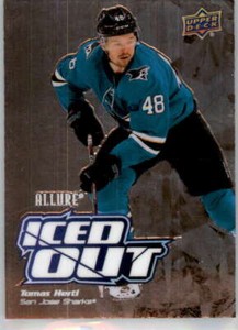 2022-23 Upper Deck Allure Iced Out #IO-6 Tomas Hertl San Jose Sharks 