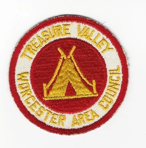 BOY SCOUT TREASURE VALLEY S.R. 40'S PP WORCESTER A.C. MASS - Picture 1 of 1