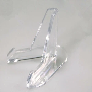 For Pocket Watche Lighter Knife 2 Small Display Stand Clear Acrylic Easel Holder - Picture 1 of 3