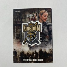 WALKING DEAD SEASON 8 DIANNE (KINGDOM) FACTION PATCH CARD #/50 No. PR-KDI