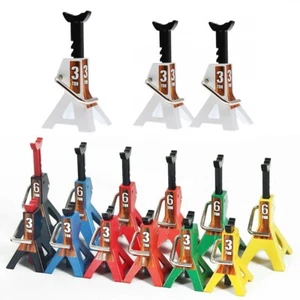 Metal 3T/6T Fully Adjustable 1/10 Scale RC Jack Stands For Crawler Car - Picture 1 of 19