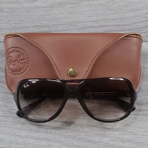 Ray-Ban Light Havana Pilot Brown RB 4162 710/51 59-15-140 Sunglasses With Case - Picture 1 of 11