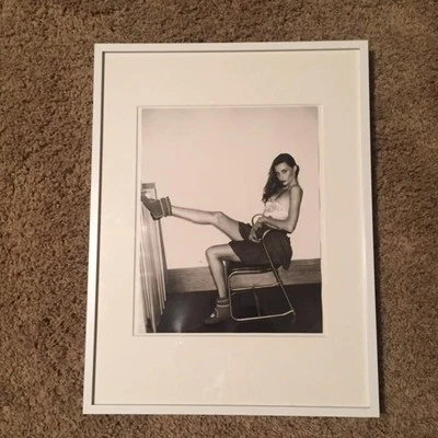 Andy Warhol Apollonia Von Ravenstein Enmarcado 8X10" Vintage Gelatina Estampado Plata Foto 1 de 2