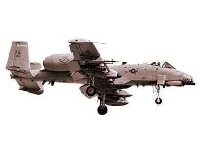 A-10 A/C Thunderbolt II Plane Gulf War Aircraft Plastic Kit 1:72 Model 1376 - Immagine 1 di 2